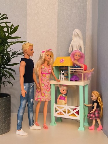 Mattel barbie ken - barbie, shelly