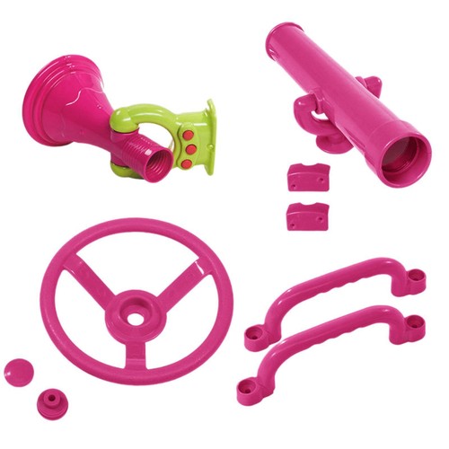 Playground accessories pink - 4x,